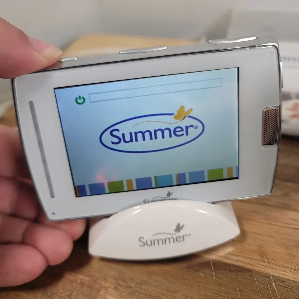Summer Infant Digital Baby Monitor With Camera 28680Z  w/ Power Adapter Tested